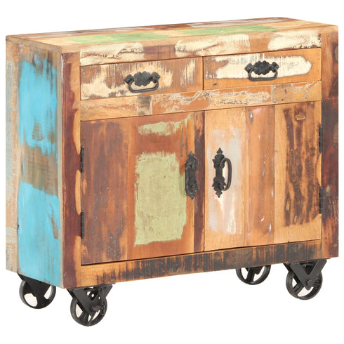 Rustika Rowe -  Sideboard 80x30x70 cm Solid Reclaimed Wood